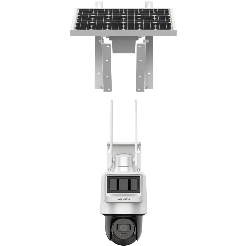 [327001616] 4MP Pro Solar-powered Security PT Camera Setup (DS-2DE2C400IWG-K/4G/C05S10)