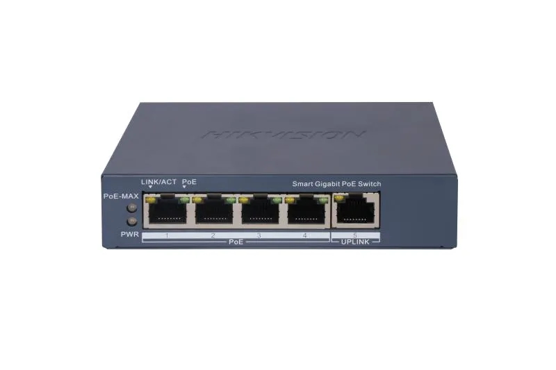[301802987] 4 Port Gigabit Smart POE Switch (DS-3E1505P-EI)