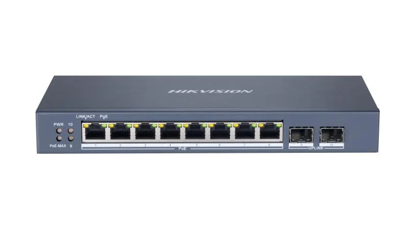 [DS-3E1510P-SI] 8 Port Gigabit Smart POE Switch (DS-3E1510P-SI)