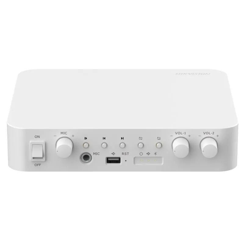[347000001] 80W 2-Zone Network Amplifier (DS-QAE1A80G1-VB)